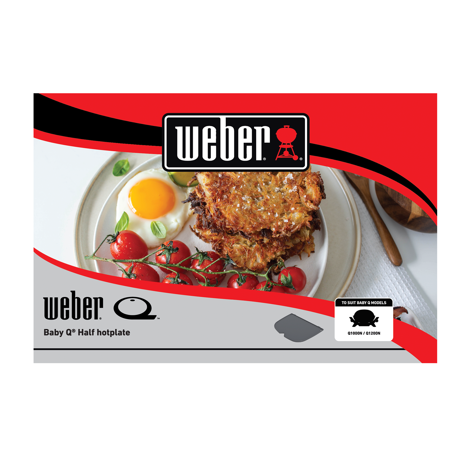 Weber Q Half Hotplate Fits Latest Rd Gen Bbq Check Compatibility