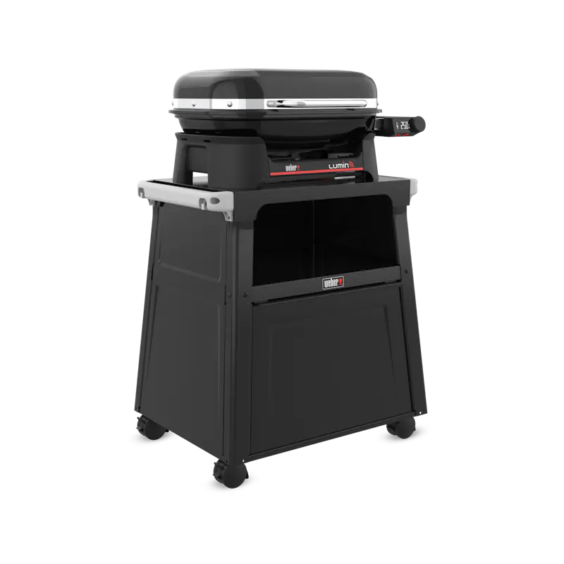 Barbecue &eacute;lectrique d&rsquo;ext&eacute;rieur connect&eacute; Lumin&reg; avec chariot Premium image number 2