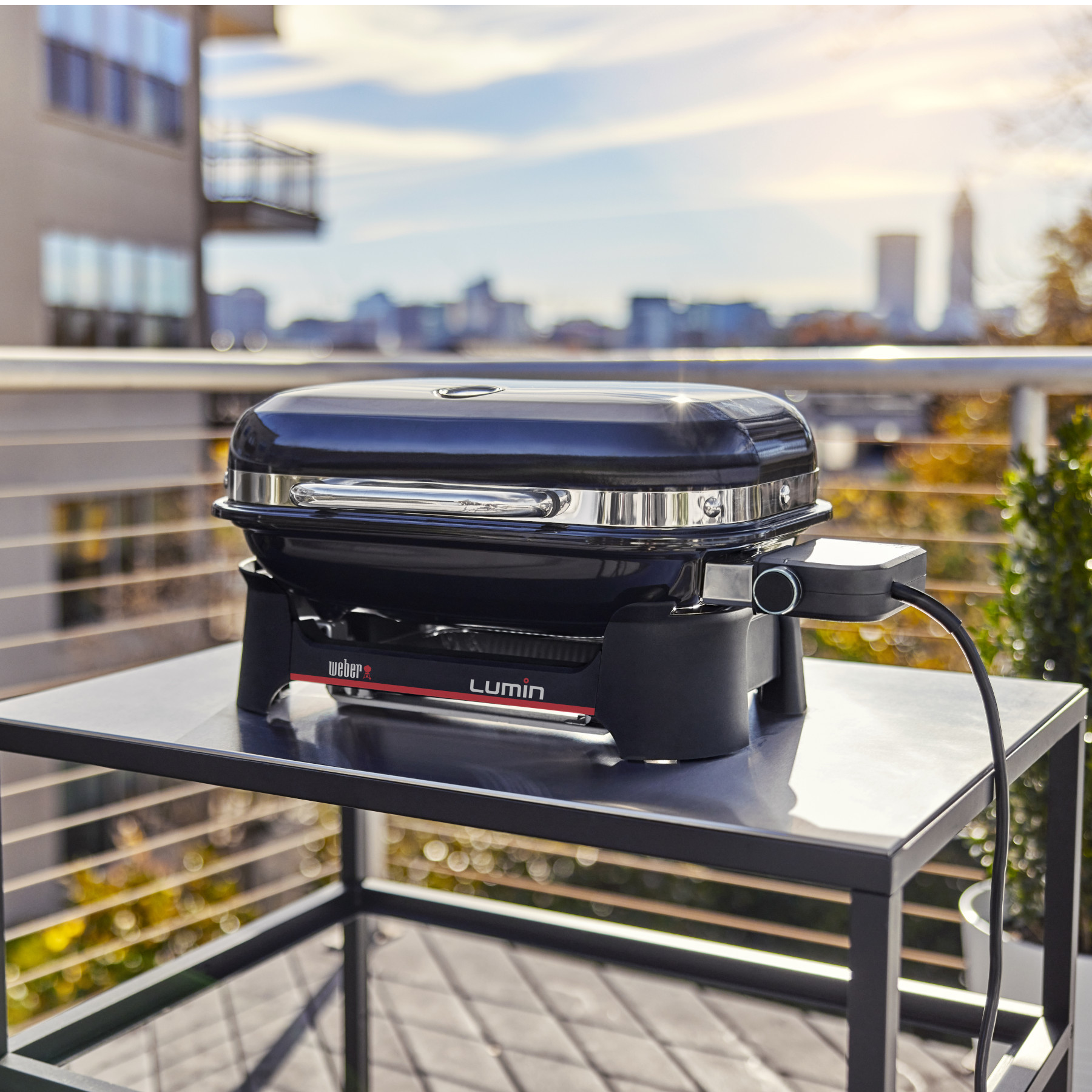 Barbacoa eléctrica para exteriores Lumin® Compact