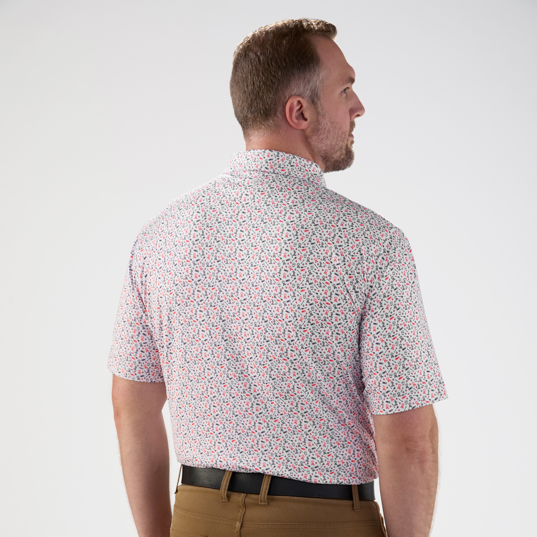Weber x Peter Millar Polo - Red | Weber US