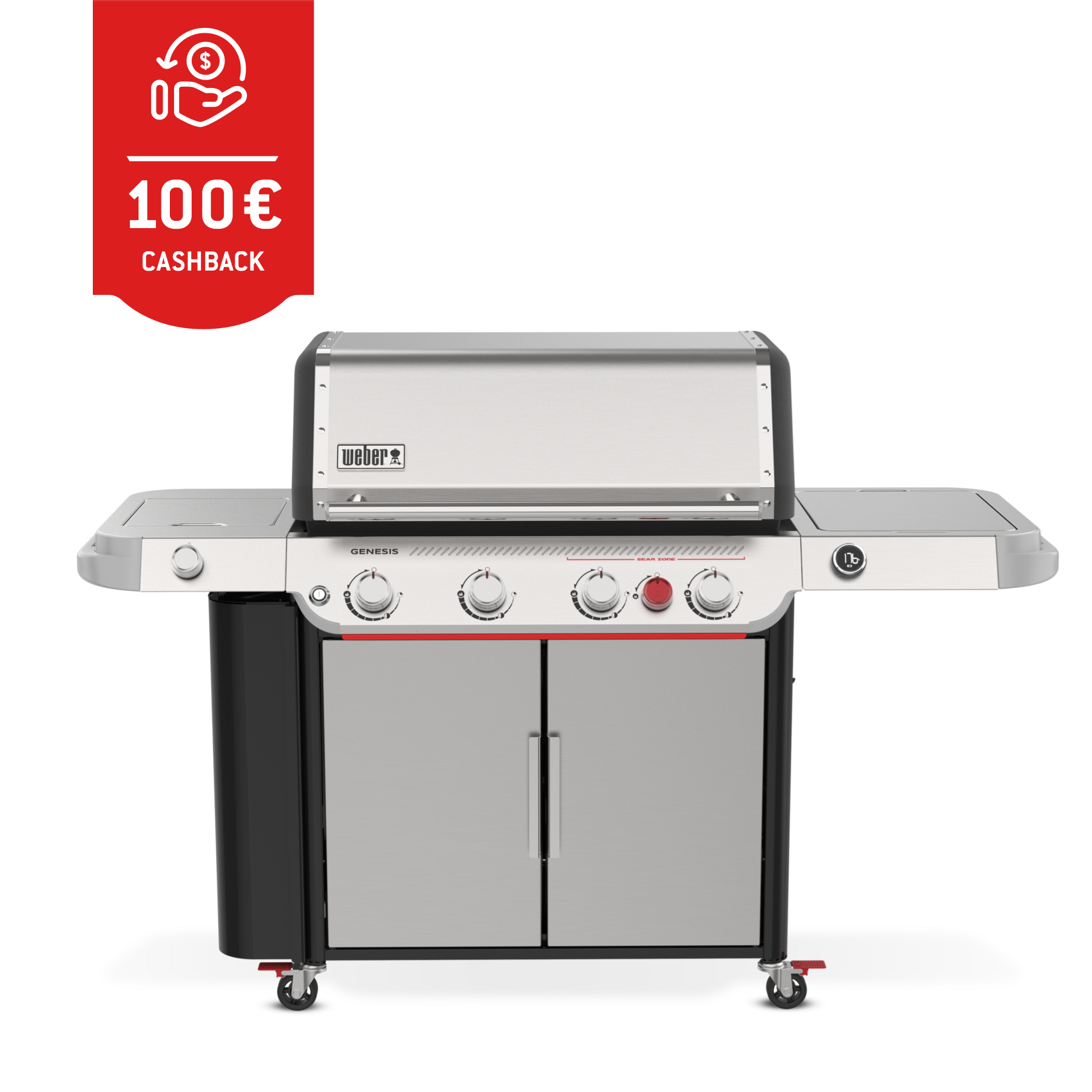 Barbecue a gas Genesis&reg; SP-435W -view 2