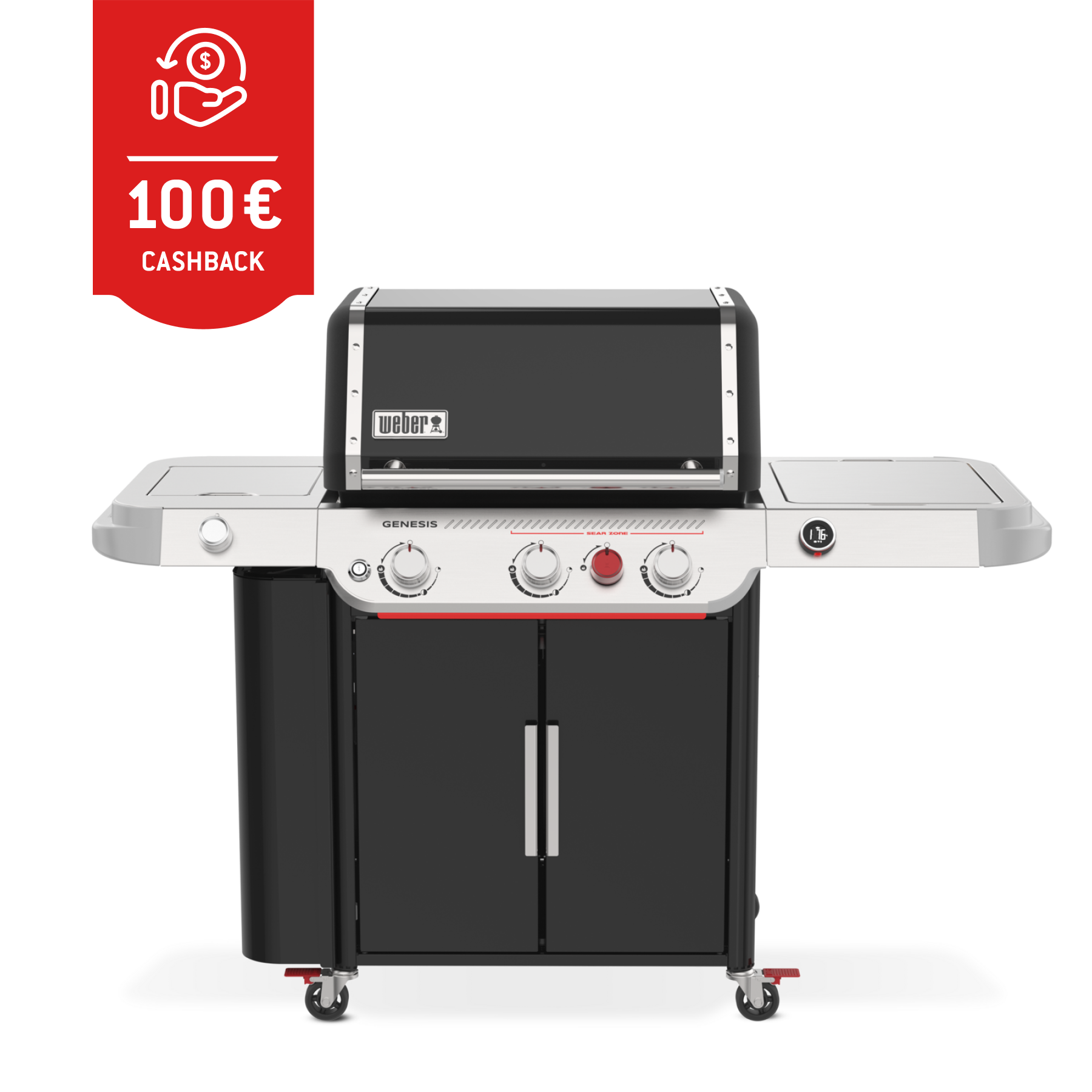 Barbecue a gas intelligente Genesis&reg; EPX-335W-view 2