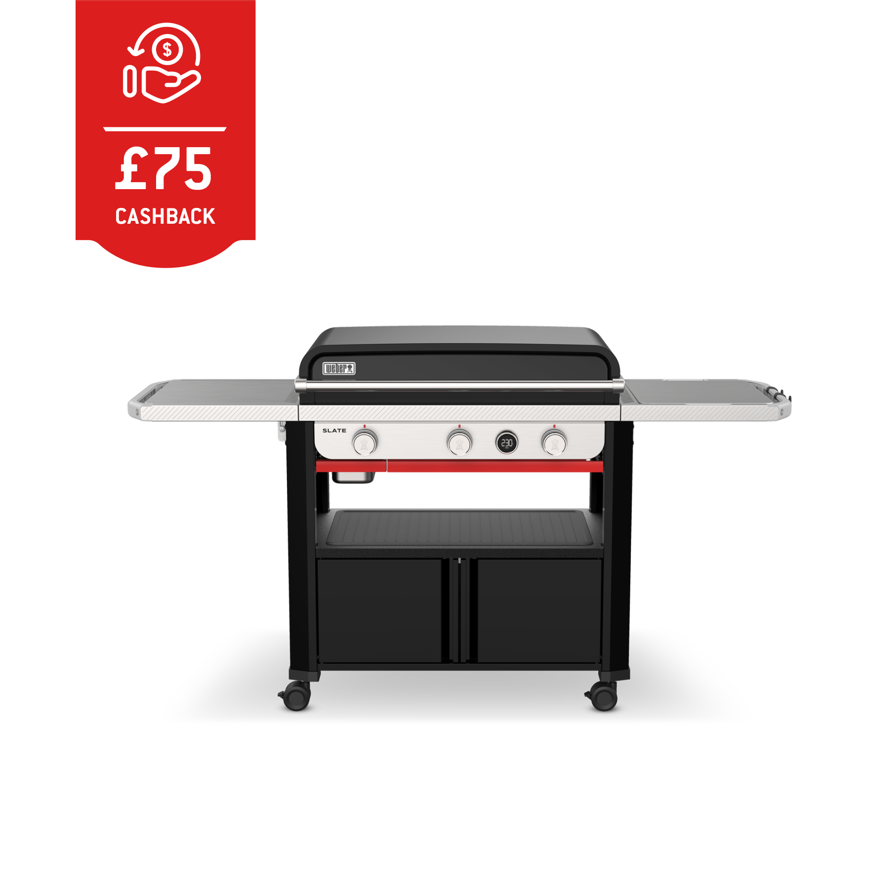 Weber&reg; SLATE&reg; GPD 76 cm Premium Griddle image number 0