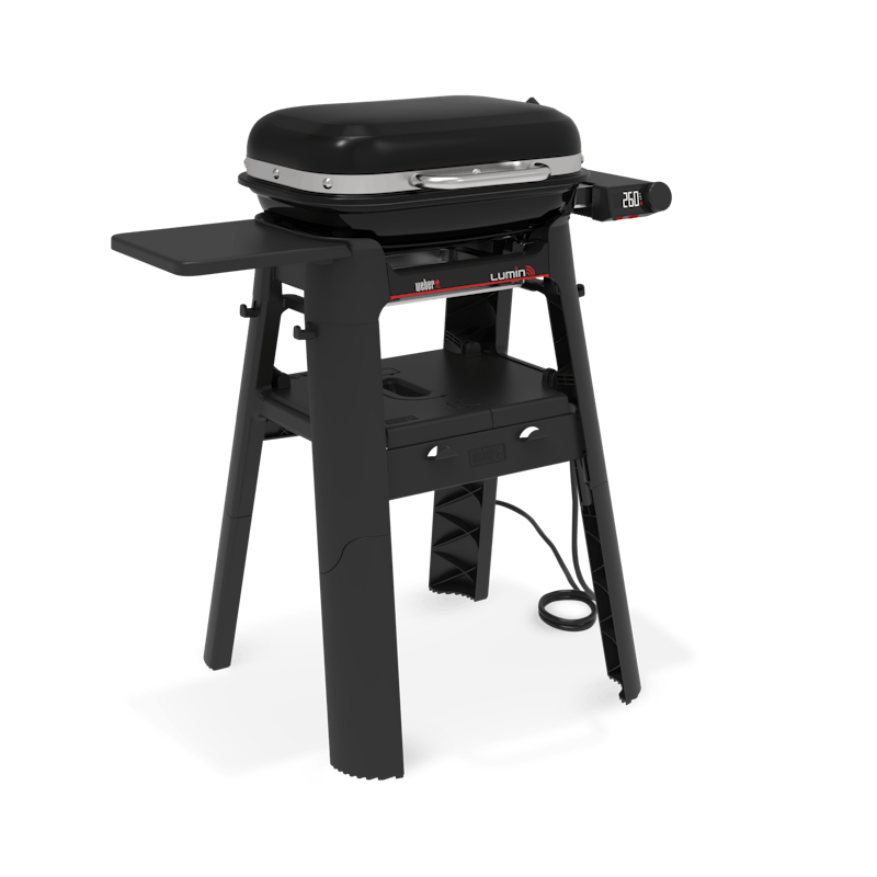 Lumin® Compact Smart Electric Outdoor Barbecue with Stand image number 1