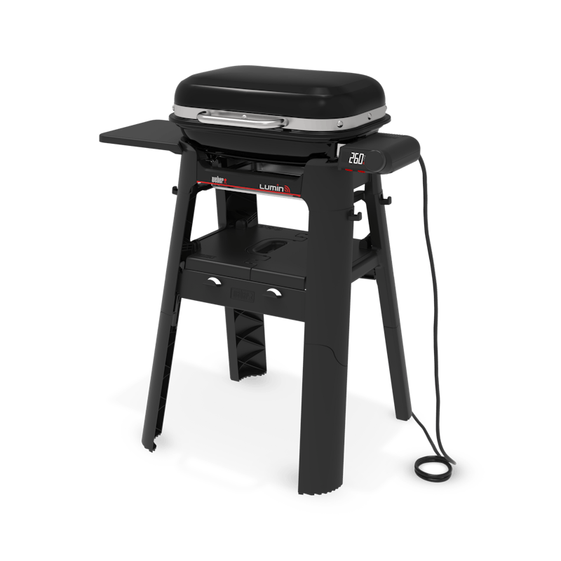 Lumin® Compact Smart Electric Outdoor Barbecue with Stand image number 2