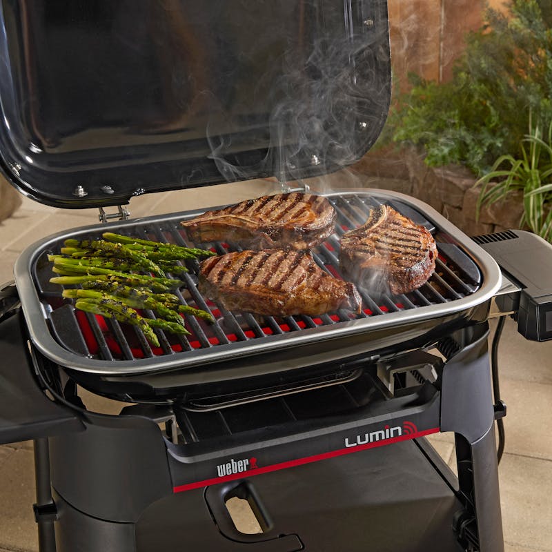 Lumin® Smart Electric Outdoor Barbecue with Stand image number 6