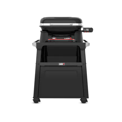 Barbecue &eacute;lectrique d&rsquo;ext&eacute;rieur connect&eacute; Lumin&reg; avec chariot Premium-view 2