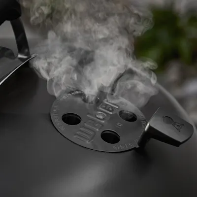 22&rdquo; Original Kettle&reg; Premium Stealth&reg; Edition Charcoal Grill-view 1