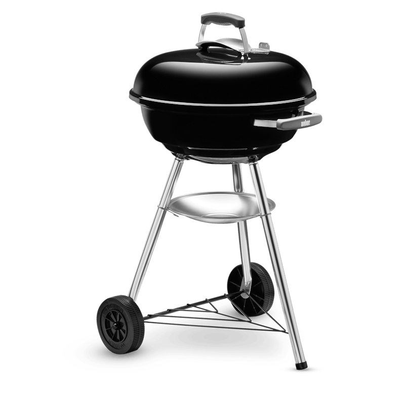 Barbecue à charbon Weber Compact Kettle D 47 cm noir : Weber WEBER mobilier  - botanic®