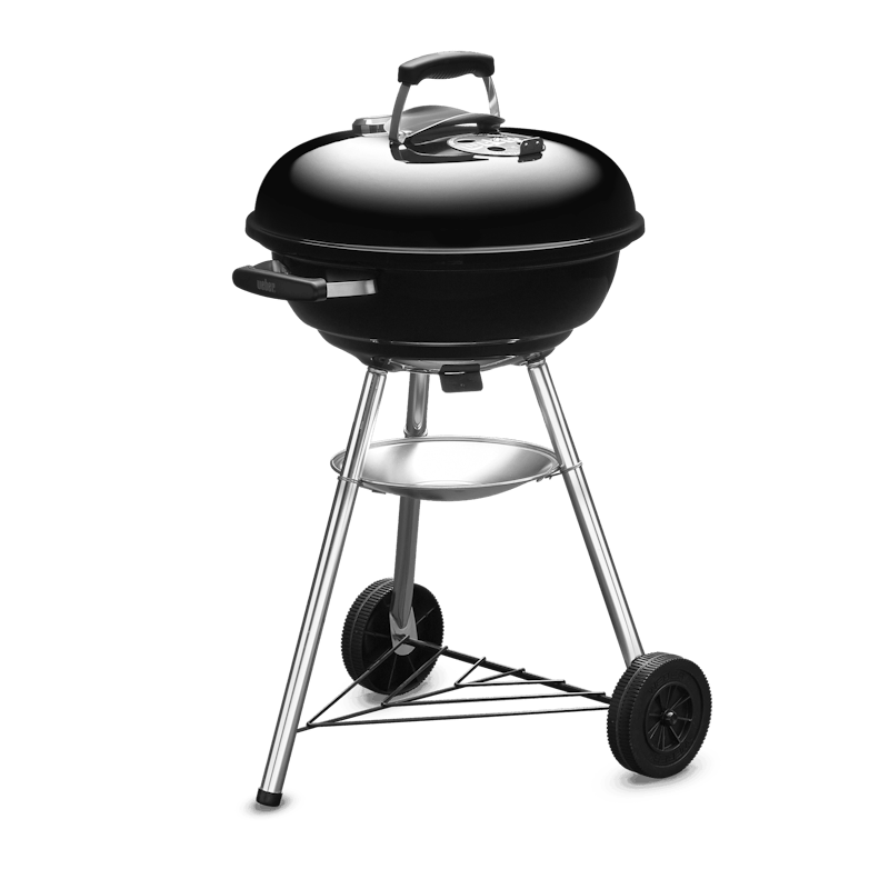 Compact Kettle Charcoal Grill 47cm with Thermometer image number 1