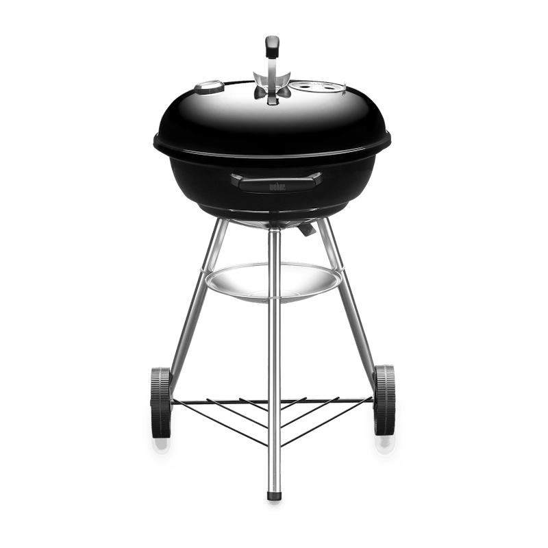 Compact Kettle Charcoal Grill 47cm with Thermometer image number 0