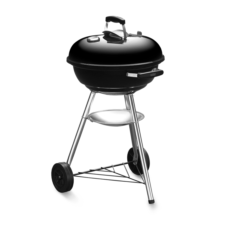 Compact Kettle Charcoal Grill 47cm with Thermometer image number 2