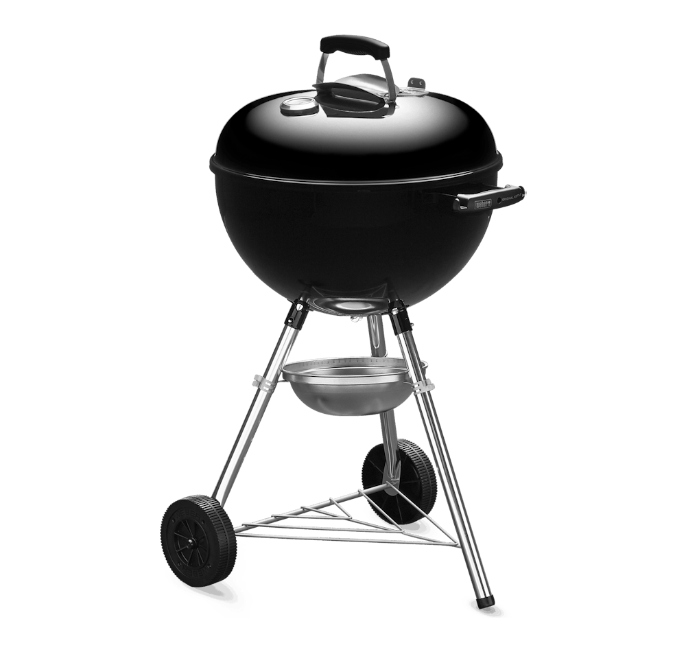 Weber charcoal top grill with thermometer