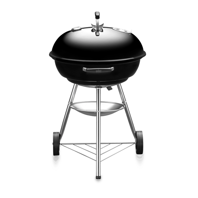 Compact Kettle Charcoal Grill 57cm with Thermometer image number 0