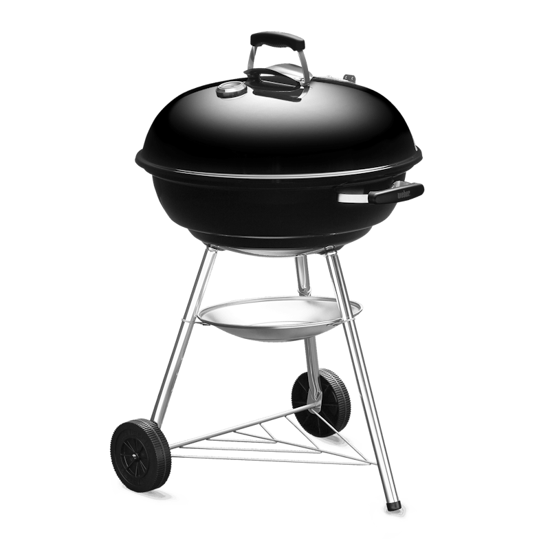 Compact Kettle Charcoal Grill 57cm with Thermometer image number 2