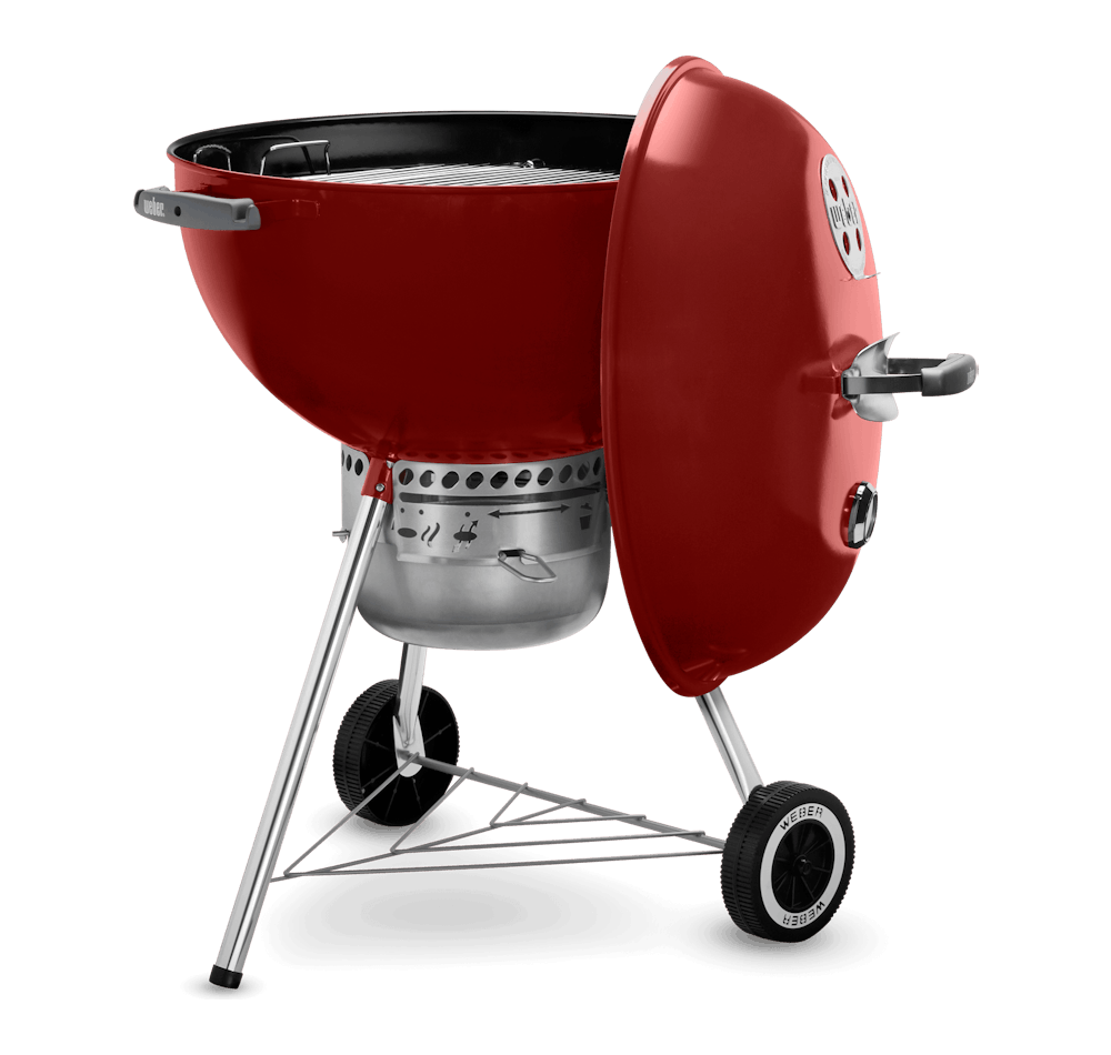 Weber 22 Original Kettle Premium Charcoal Grill Weber Grills