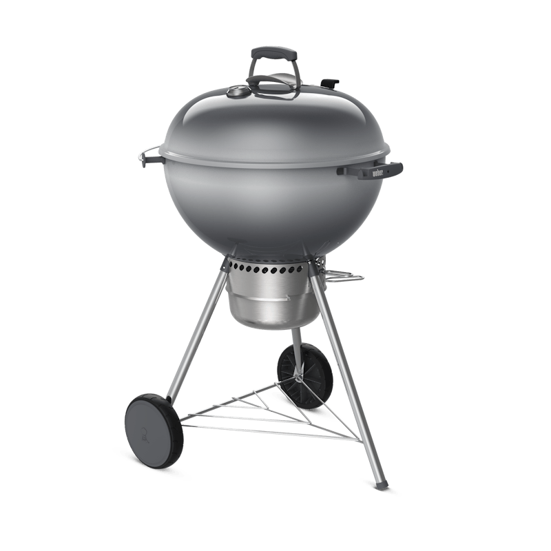 Fog gray charcoal grill with gray trim finishes. image number 2
