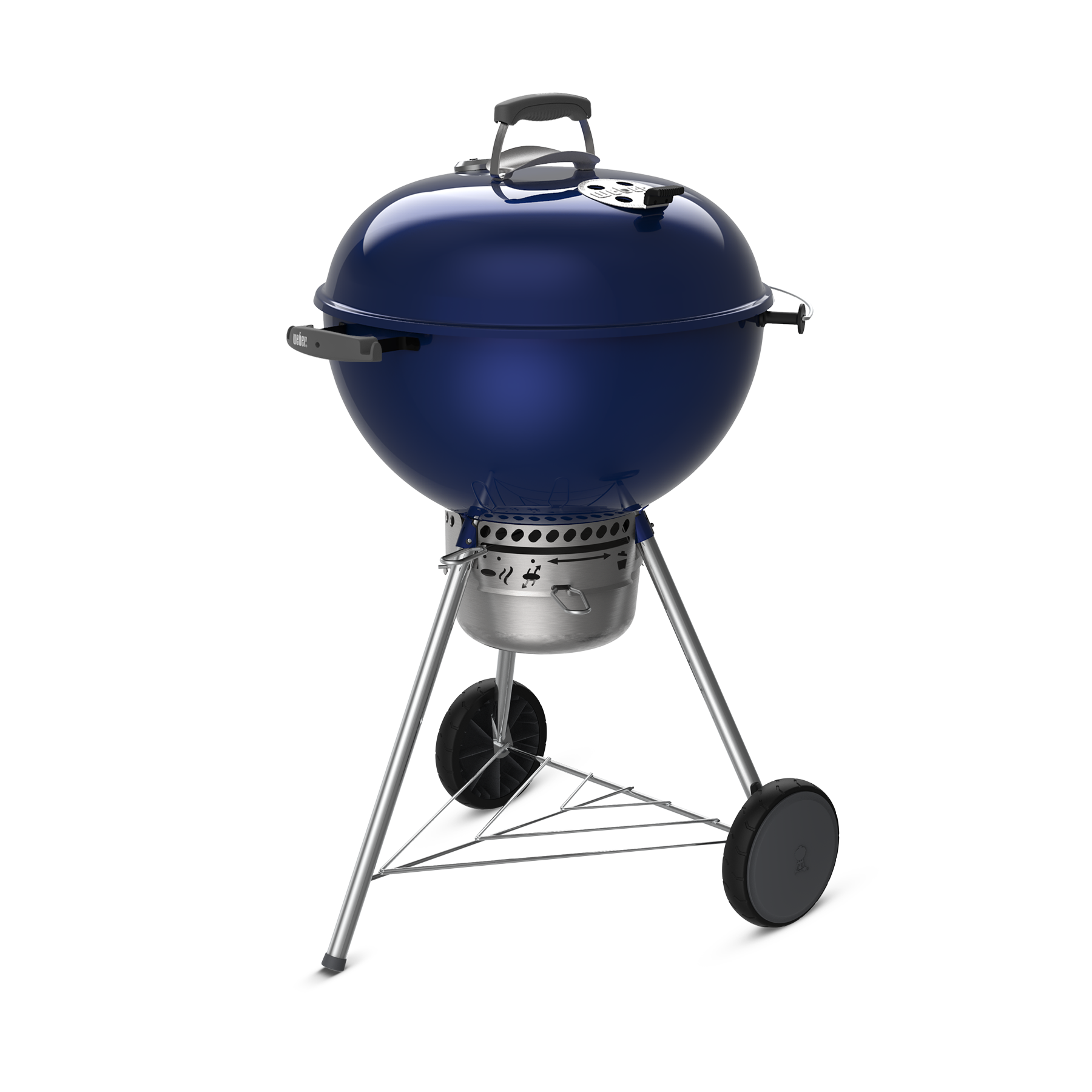 Master Touch 22’: Deep Ocean Blue Charcoal Grill | Weber