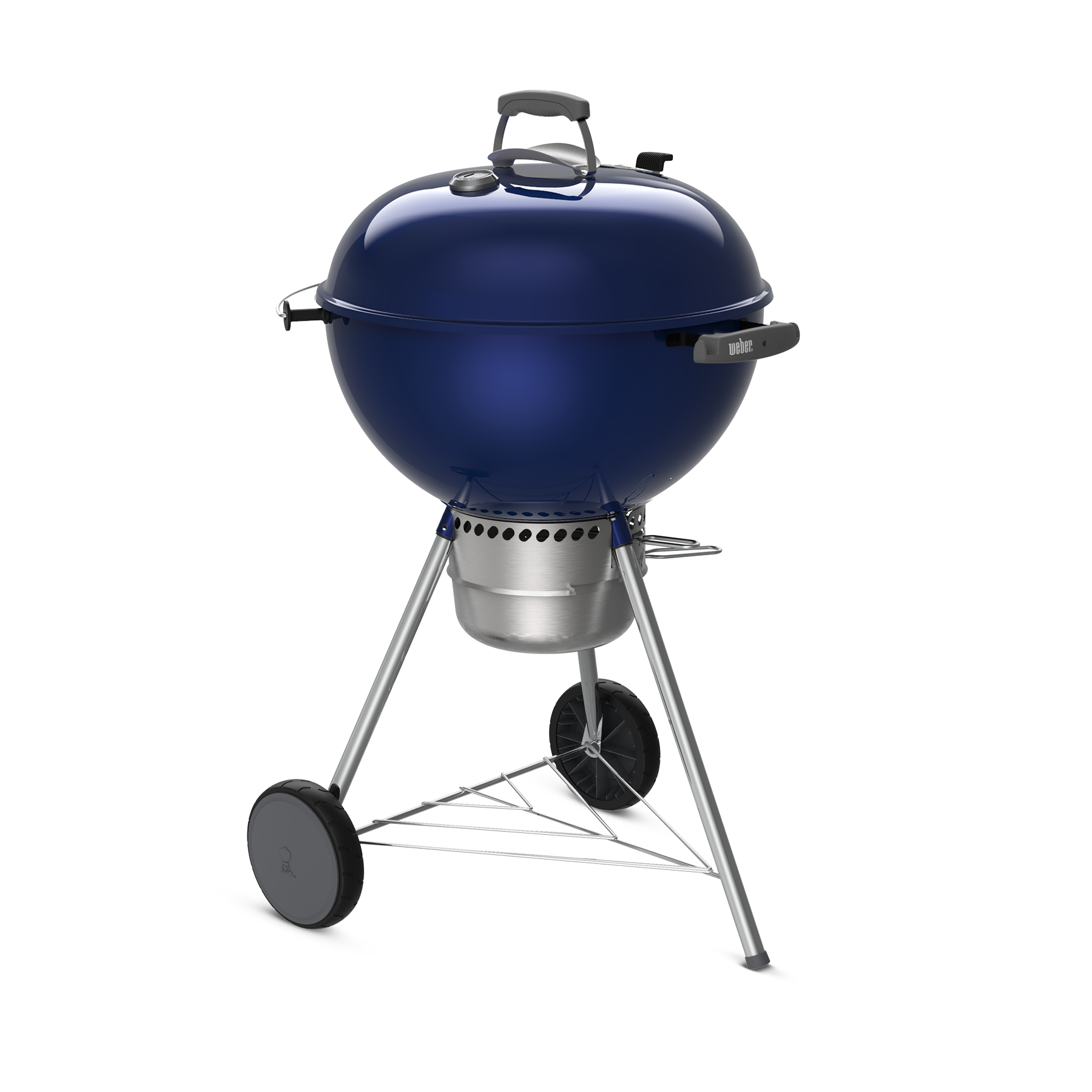 Master Touch 22’: Deep Ocean Blue Charcoal Grill | Weber