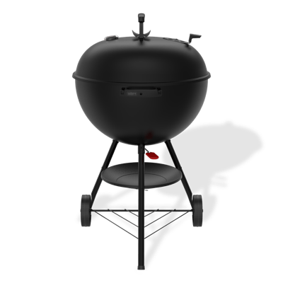22” Original Kettle® Stealth® Edition Charcoal Grill-view 2