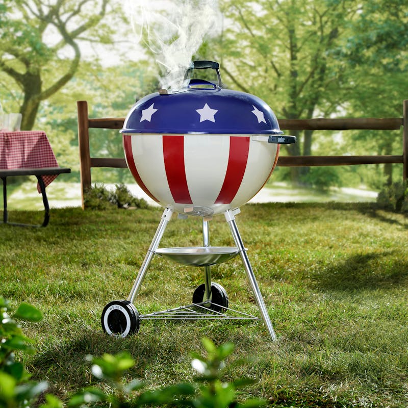 Weber 22” Star-Spangled Kettle image number 3