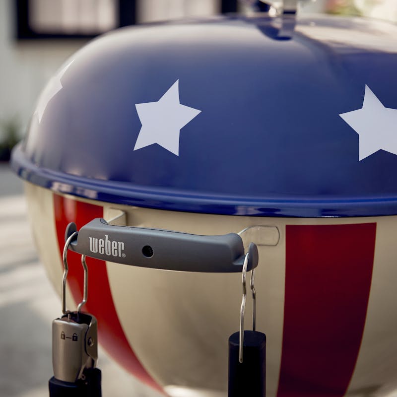 Weber 22” Star-Spangled Kettle image number 8