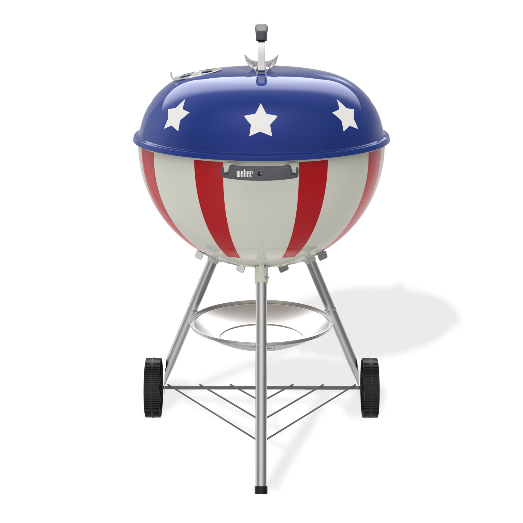 Weber Grills 22" Star-Spangled Kettle | Red