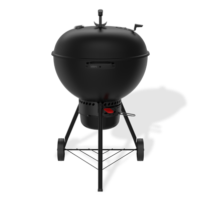 22&rdquo; Original Kettle&reg; Premium Stealth&trade; Edition Charcoal Grill-view 2