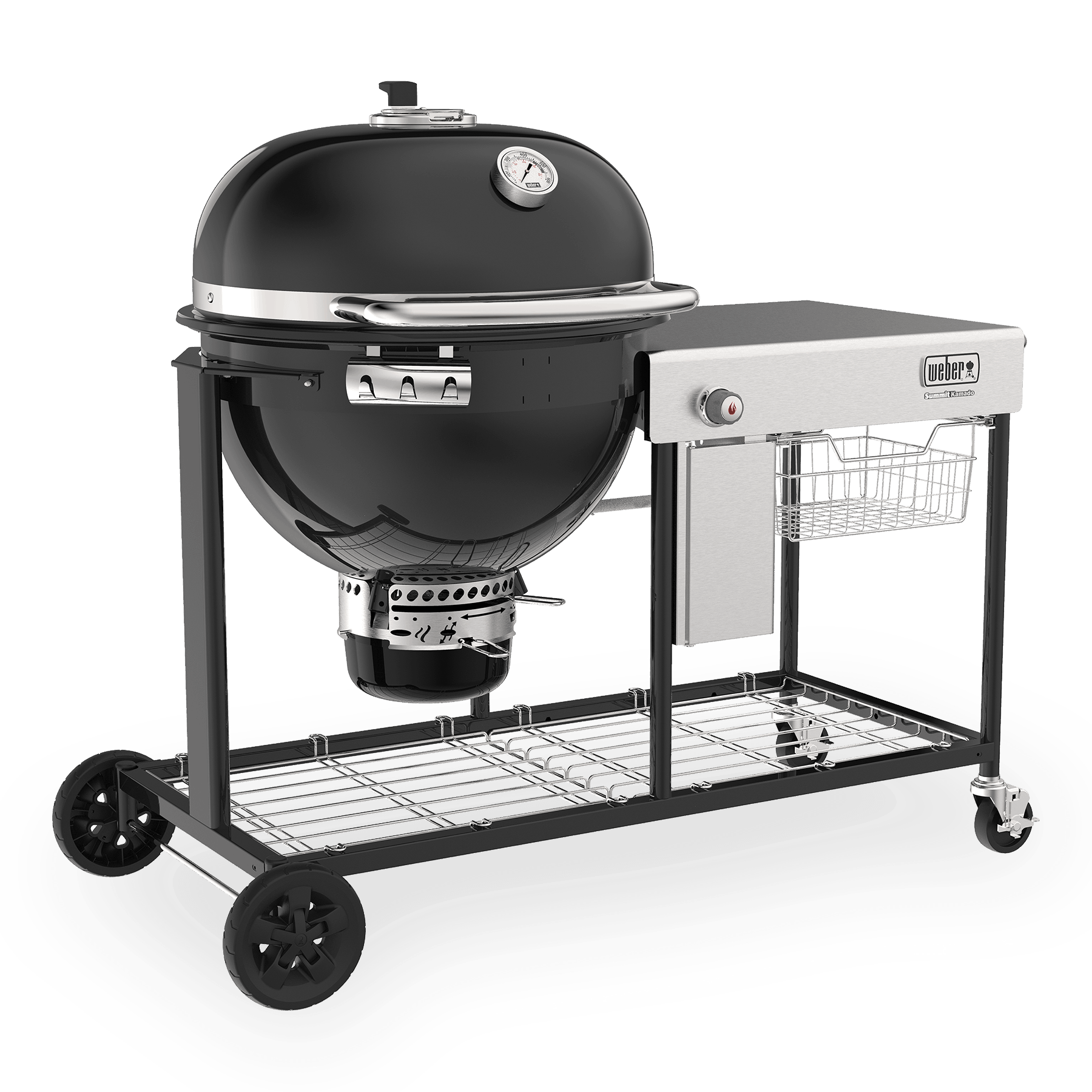 Summit® Kamado S6 Charcoal Grill Center Summit® Kamado Series Charcoal Grills er Grills
