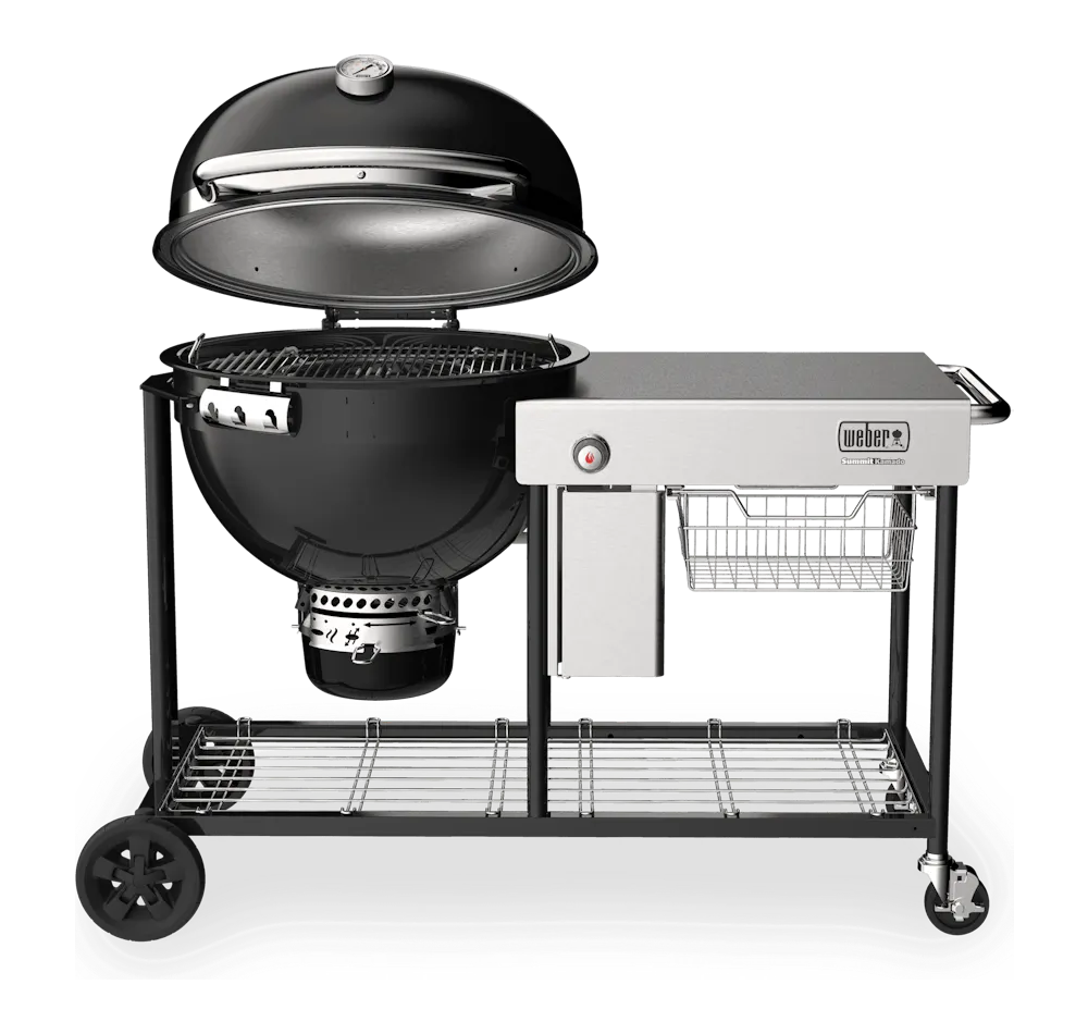 Summit® Kamado S6 Charcoal Grill Centre View