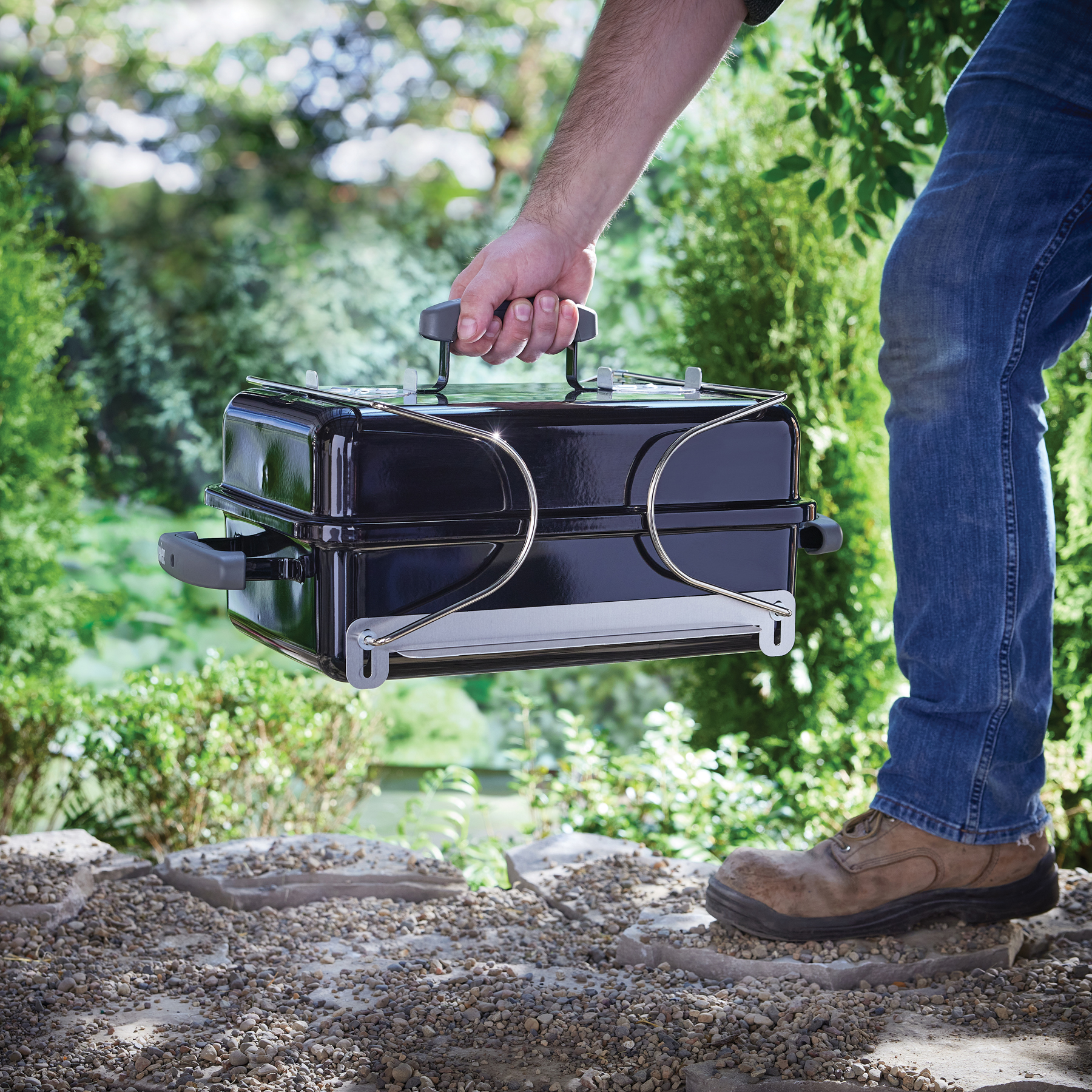 バーベキュー・調理用品 Weber GO-ANYWHERE Amazon.com: Weber Go-Anywhere Charcoal Grill
