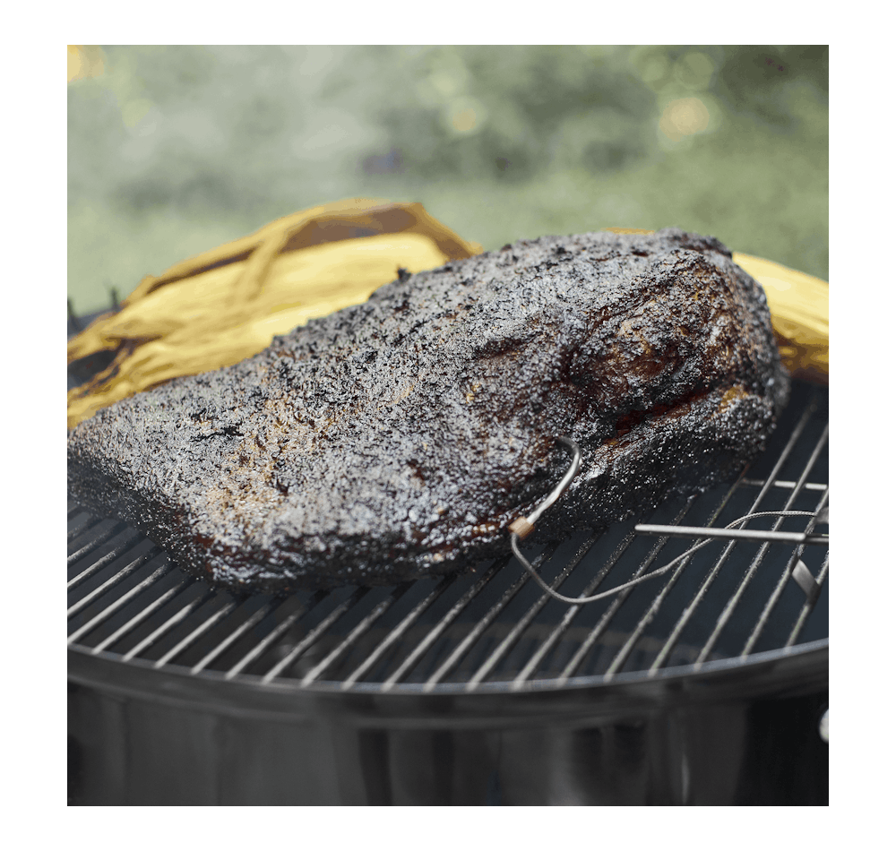 Weber top mountain smoker