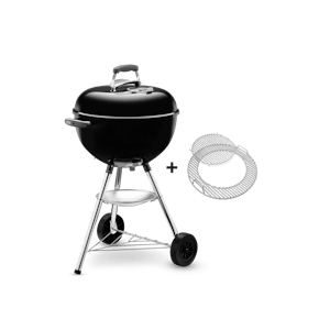 Charcoal barbecues | Official Weber weber bar b kettle gbs charcoal black 47cm