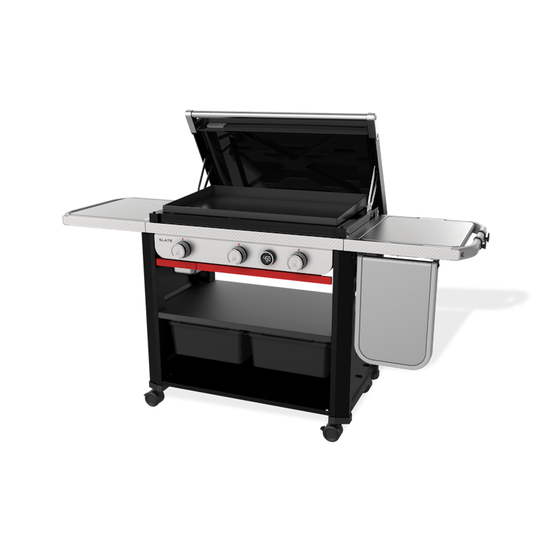 Slate™ 30" Rust-Resistant Griddle with extendable side table image number 10