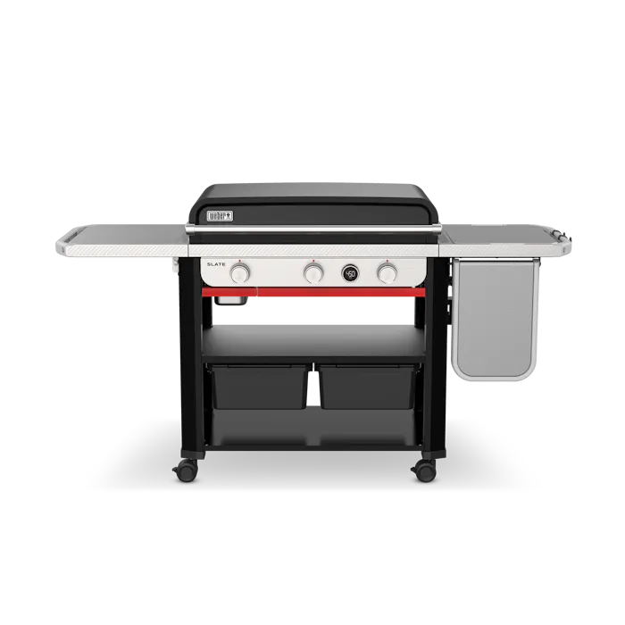 Weber Slate® 30" Rust-Resistant Griddle with Bin