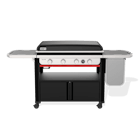 Image of Slate&reg; 36" Rust-Resistant Griddle with Flip-Up Side Table (Liquid Propane)