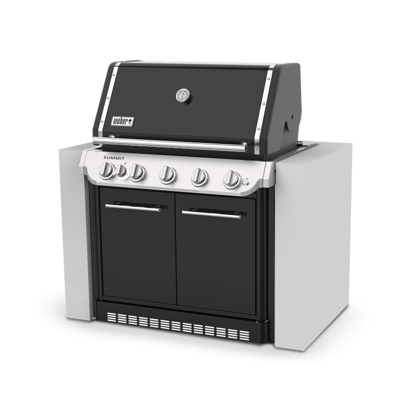 Summit® SB38 Built-In Gas Barbecue Black (Natural Gas) image number 2