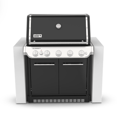 Summit® SB38 Built-In Gas Barbecue Black (Natural Gas)-view 2