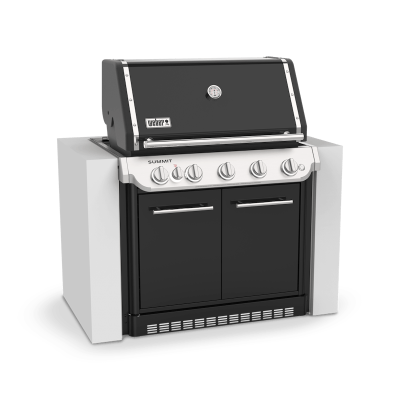 Summit® SB38 Built-In Gas Barbecue Black (Natural Gas) image number 1