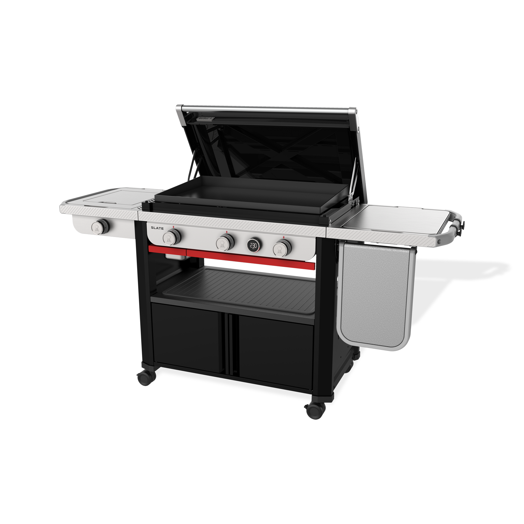 Weber® SLATE GPSB Premium bakplaat van 76 cm