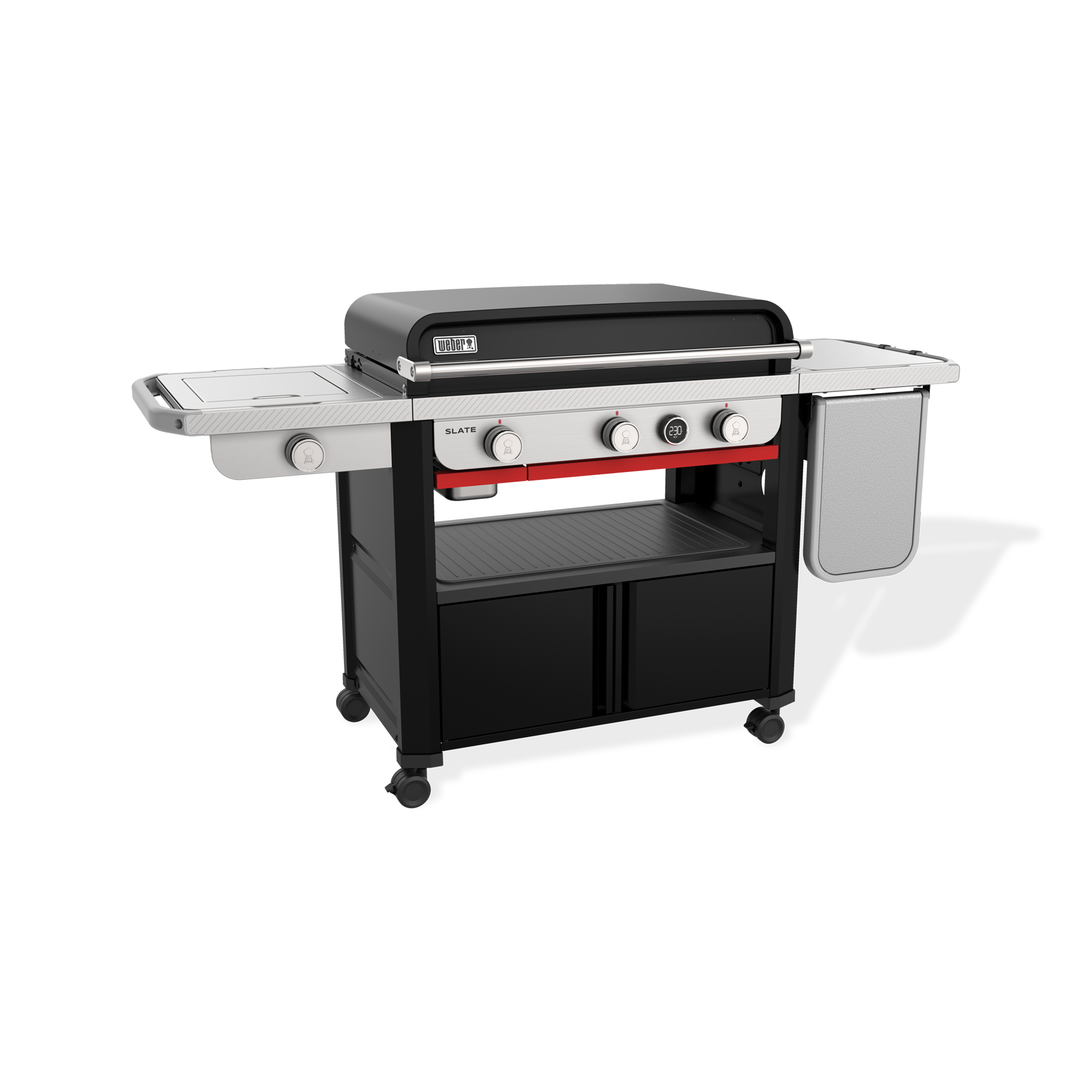 PlanchaFlex Premium Grillplatte - Verstellbare Plancha Mit Fettablauf