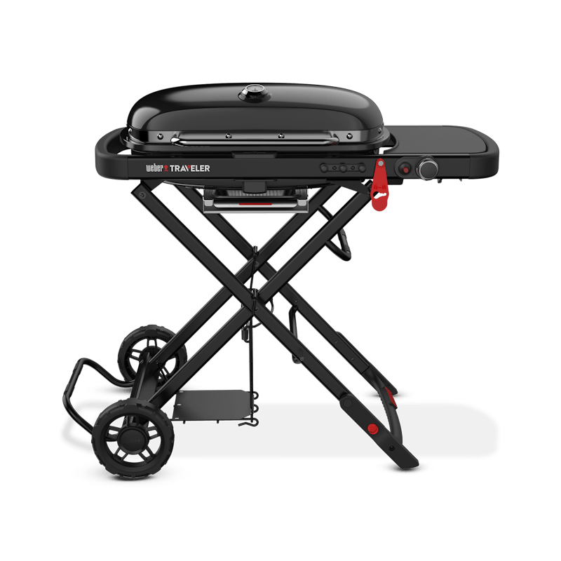 Weber Traveler Portable Gas Barbecue Stealth Edition image number 1