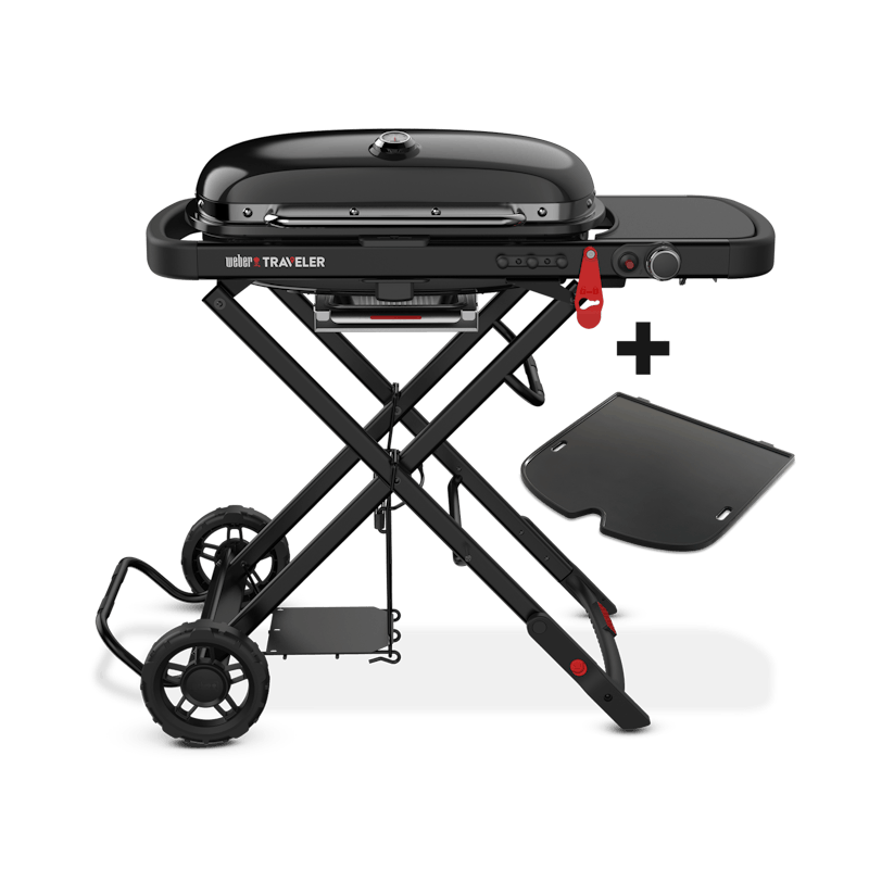 Weber Traveler Portable Gas Barbecue Stealth Edition image number 0