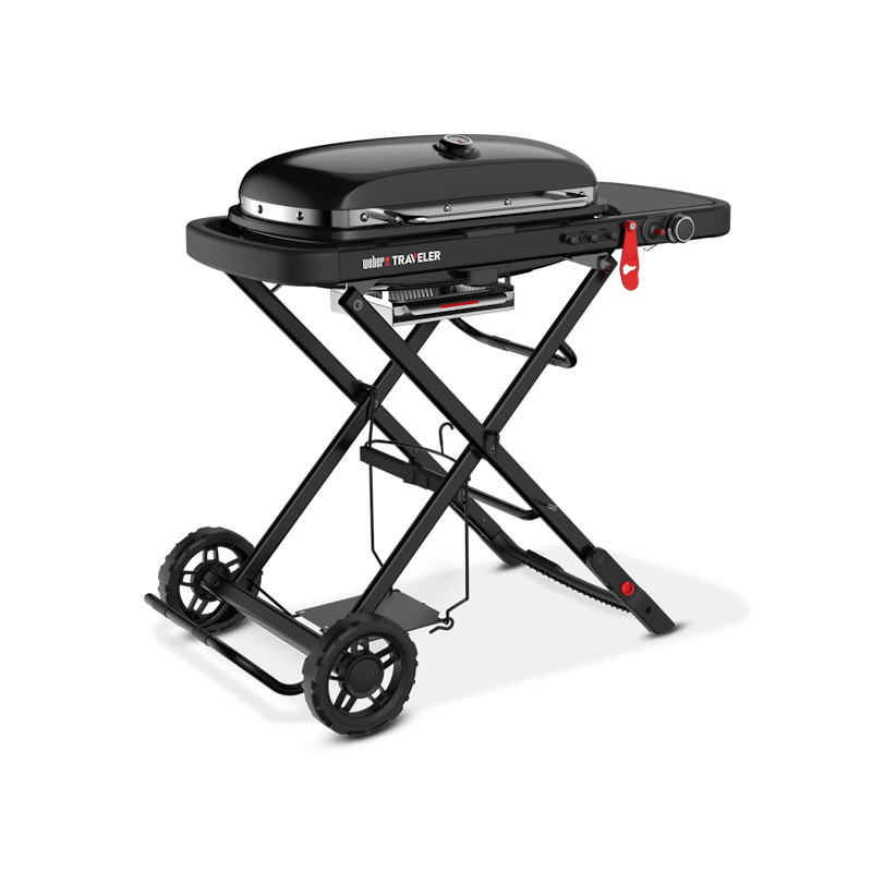 Weber Traveler Portable Gas Barbecue Stealth Edition image number 2