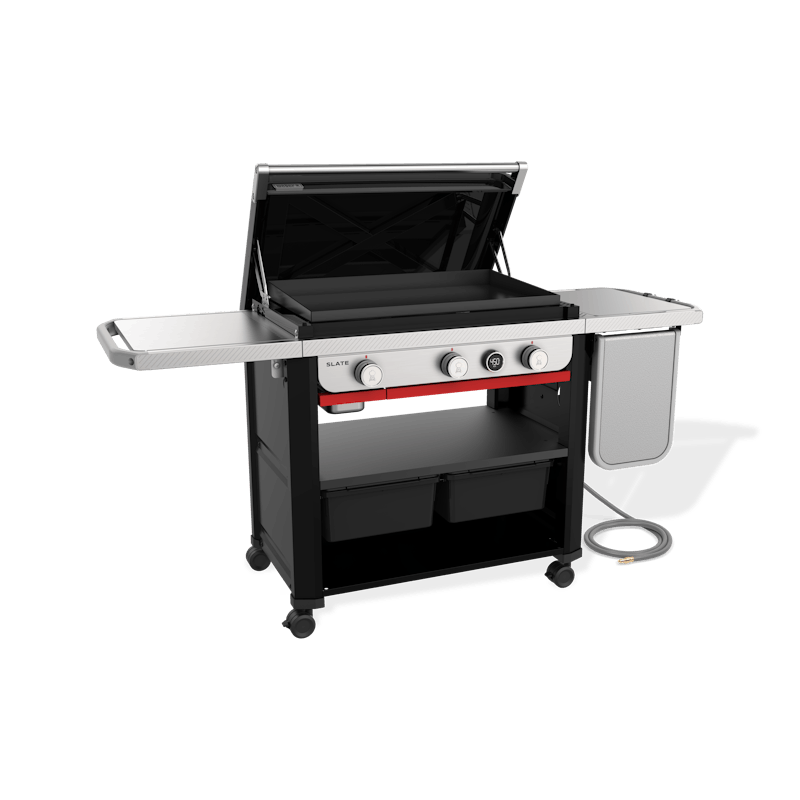 Slate™ 30" Rust-Resistant Griddle with extendable side table (Natural Gas) image number 10
