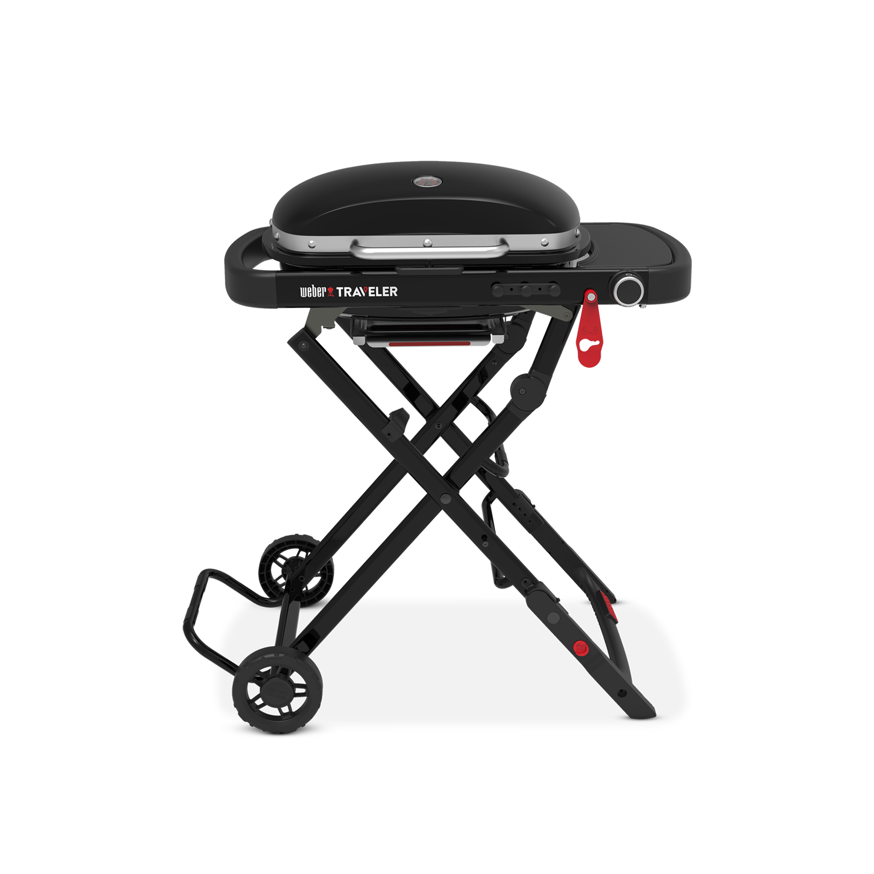 Weber Grills Traveler Compact Portable Gas Grill | Black