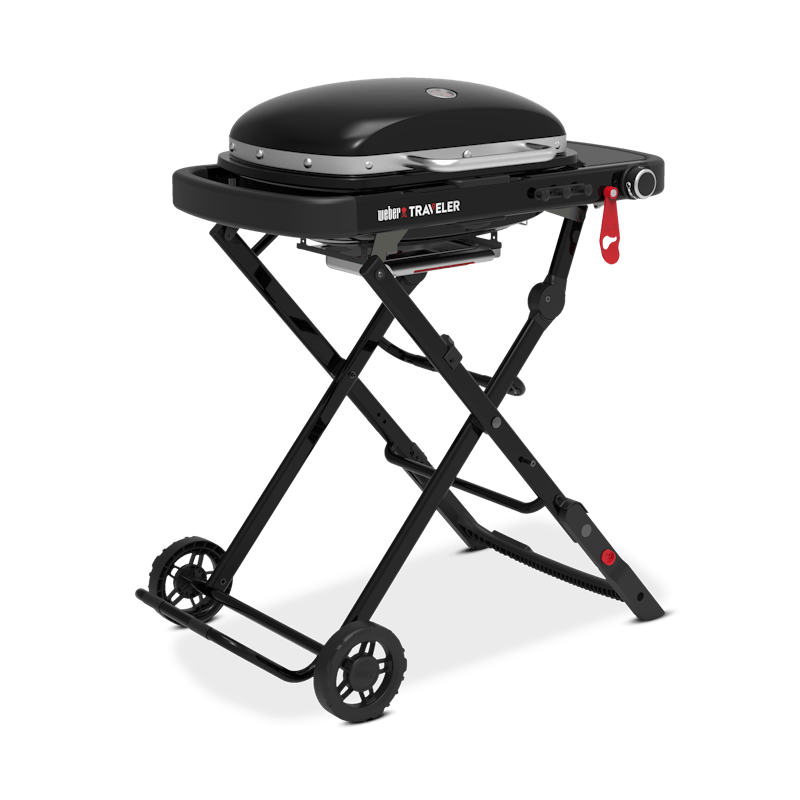 Barbecue au gaz portatif Weber Travelerᴹᴰ Compact image number 12