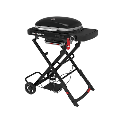 Weber Traveler® Compact Portable Gas Barbecue (LPG)-view 1