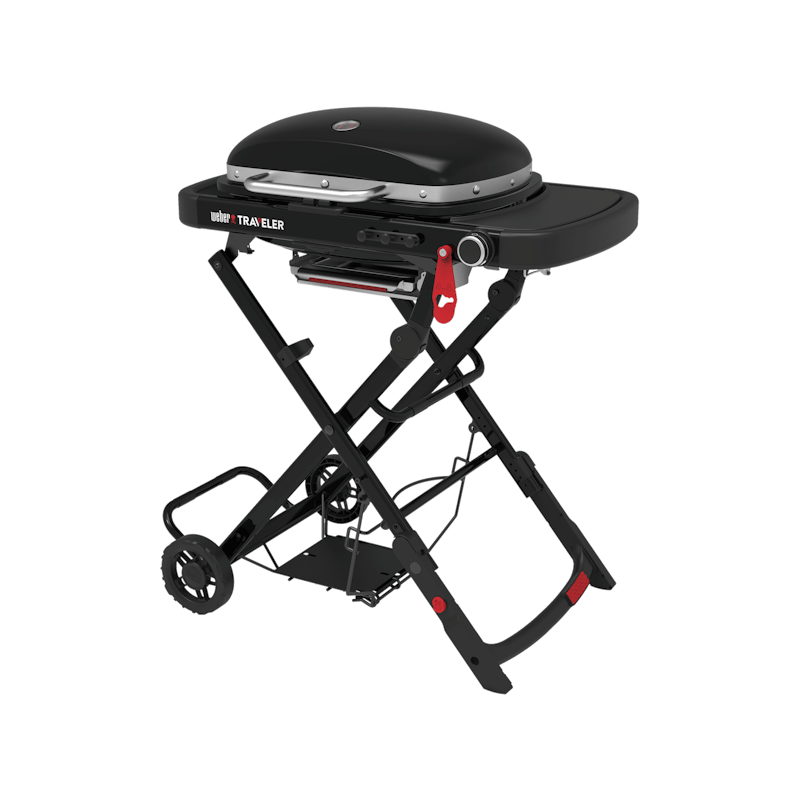 Weber Traveler® Compact Portable Gas Barbecue (LPG) image number 1