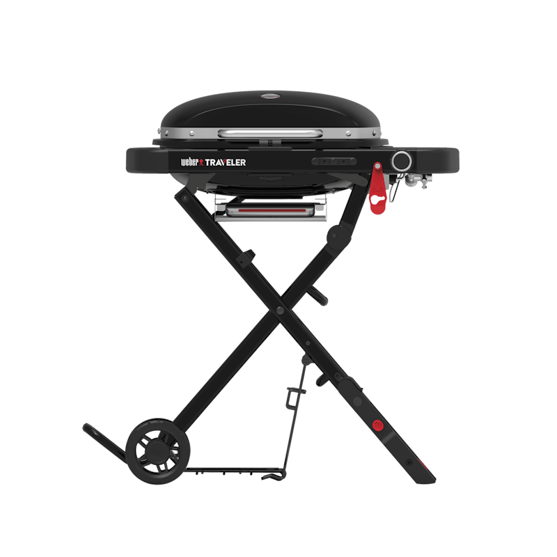 Weber Traveler® Compact Portable Gas Barbecue (LPG) image number 2